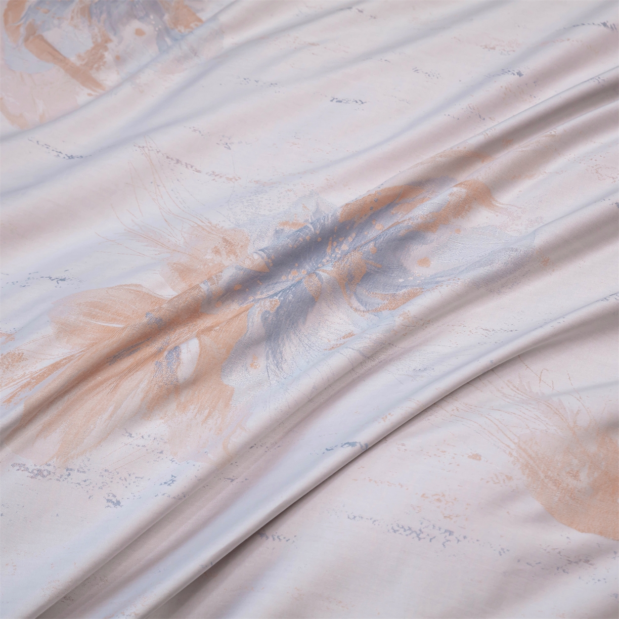 91家纺网 家纺一手货源 找家纺 OL家纺 2025新款天丝棉色织大提花四件套（控价1.5/1.8标准被套折券后398元！！！） 浪漫花开-皇家兰