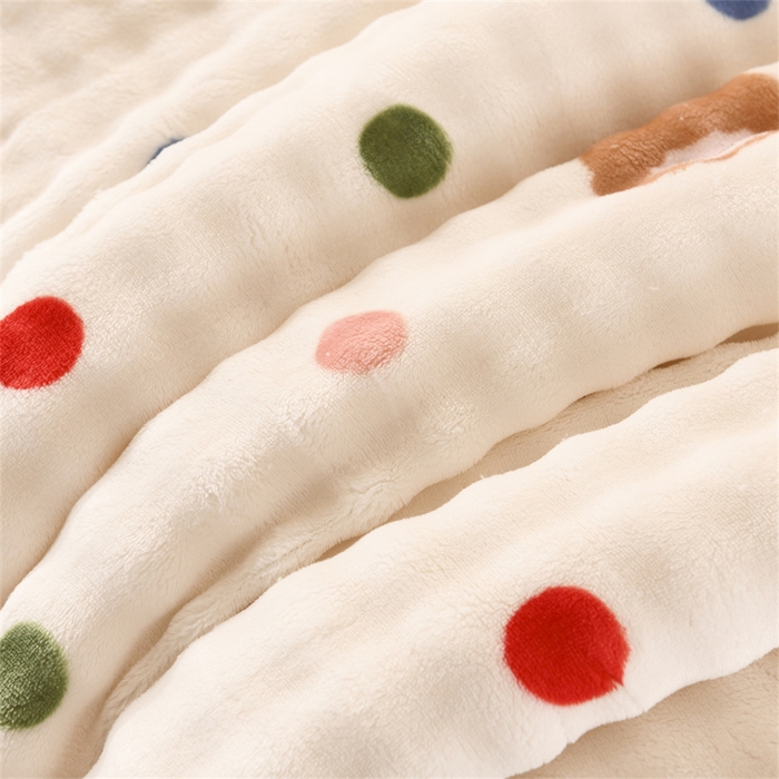 91家纺网 家纺一手货源 找家纺 恋绒家纺 2025新款舒棉绒毛毯三层夹棉牛奶绒印花毛毯卡通秋冬午睡毯多功能盖毯可机洗毯子 彩点拉布布