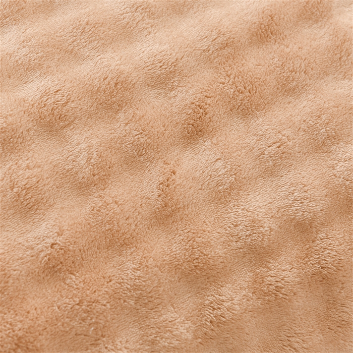 91家纺网 家纺一手货源 找家纺 恋绒家纺 2025新款舒棉绒毛毯三层夹棉牛奶绒印花毛毯卡通秋冬午睡毯多功能盖毯可机洗毯子 卡其