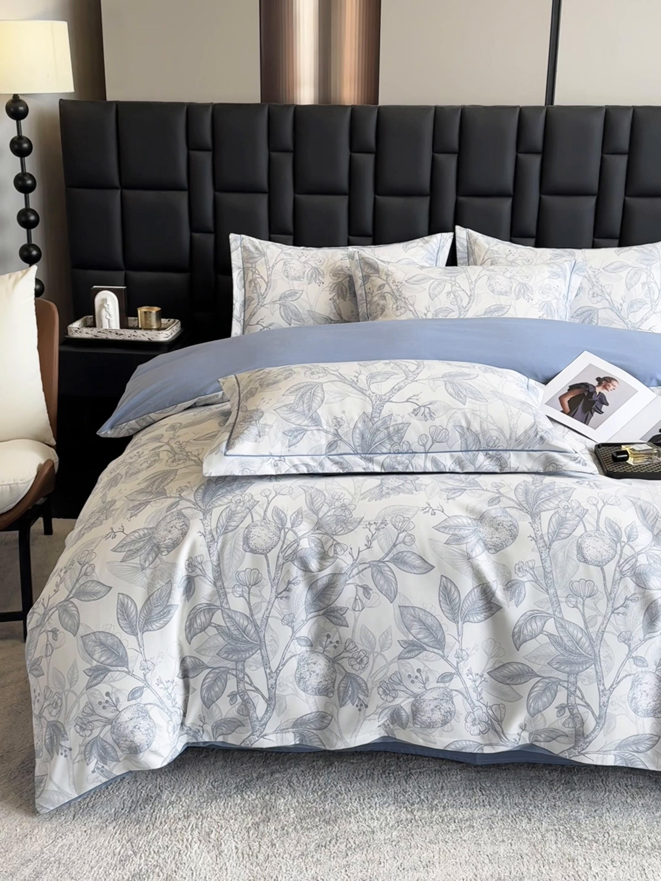 91家纺网 家纺一手货源 找家纺 （总）海洋家纺 2025新款全棉磨毛四件套