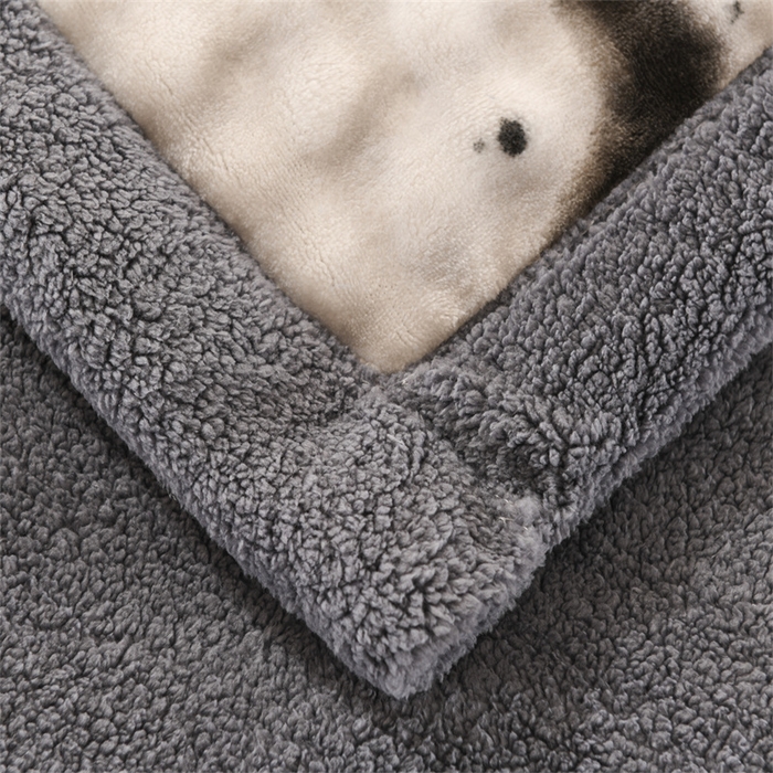 91家纺网 家纺一手货源 找家纺 恋绒家纺 2025新款舒棉绒毛毯三层夹棉牛奶绒印花毛毯卡通秋冬午睡毯多功能盖毯可机洗毯子 星光点点