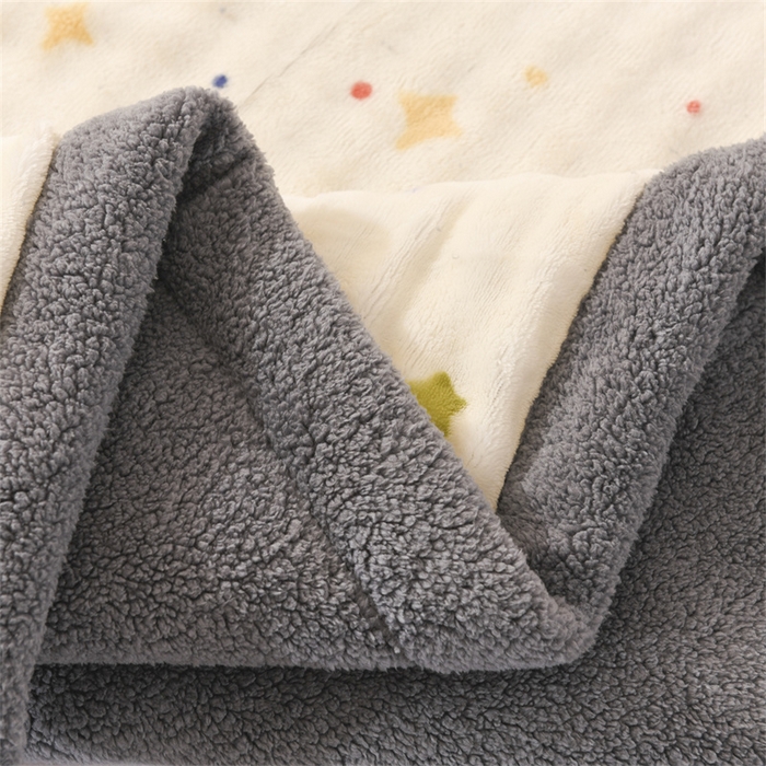 91家纺网 家纺一手货源 找家纺 恋绒家纺 2025新款舒棉绒毛毯三层夹棉牛奶绒印花毛毯卡通秋冬午睡毯多功能盖毯可机洗毯子 星月传奇