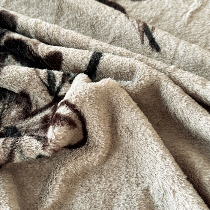 91家纺网 家纺一手货源 找家纺 梵克保罗 2025秋冬新款直播热卖高克重加厚轻奢法式獭兔毛绒牛奶绒美拉德风单床笠单枕套 卉兰