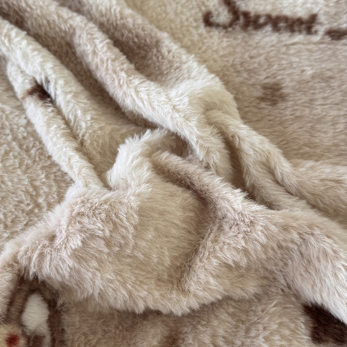 91家纺网 家纺一手货源 找家纺 梵克保罗 2025秋冬新款直播热卖高克重加厚轻奢法式獭兔毛绒牛奶绒美拉德风单床笠单枕套 拉布布