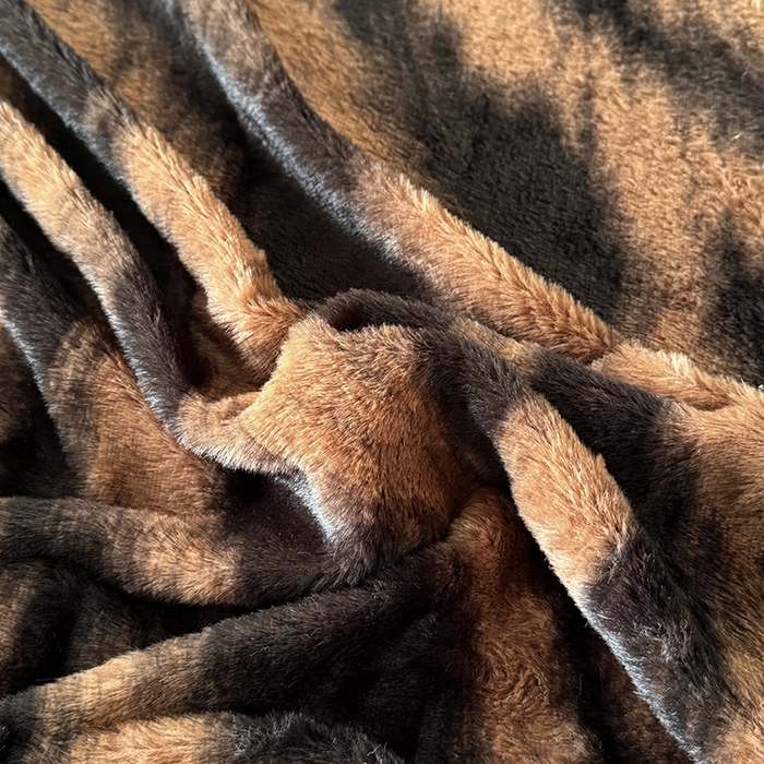 91家纺网 家纺一手货源 找家纺 梵克保罗 2025秋冬新款直播热卖高克重加厚轻奢法式獭兔毛绒牛奶绒美拉德风单床笠单枕套 棕野