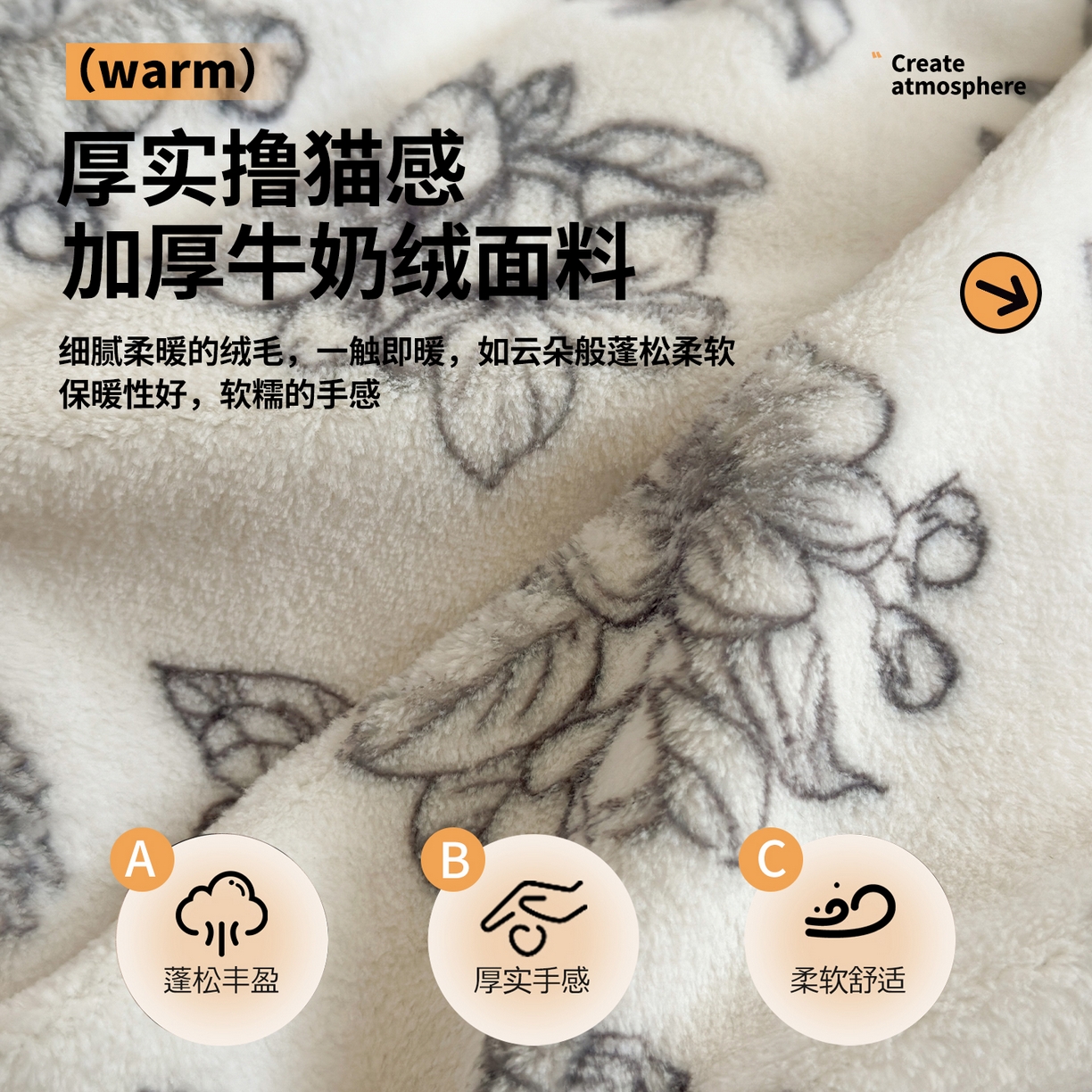 91家纺网 家纺一手货源 找家纺 丽美人家纺 （全尺寸不缺货）2025新款双面高克重牛奶绒被套单件被罩 复古山茶花