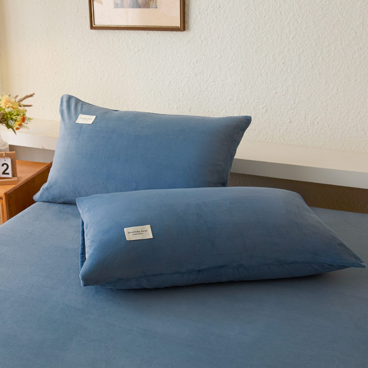 91家纺网 家纺一手货源 找家纺 （总）梵克保罗 2025新款牛奶绒单床笠系列