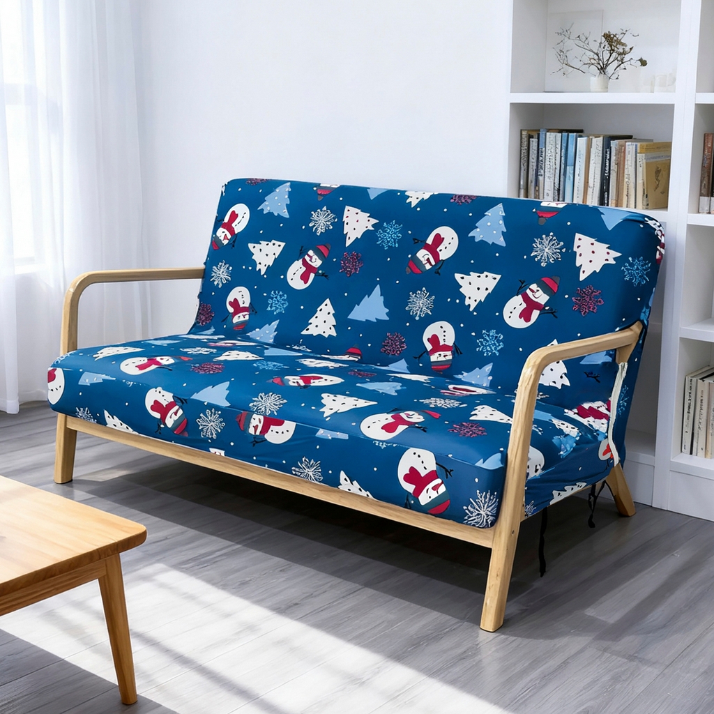 91家纺网 家纺一手货源 找家纺 （总）壹零特色家纺 2025新款针织印花款实木沙发椅套沙发罩