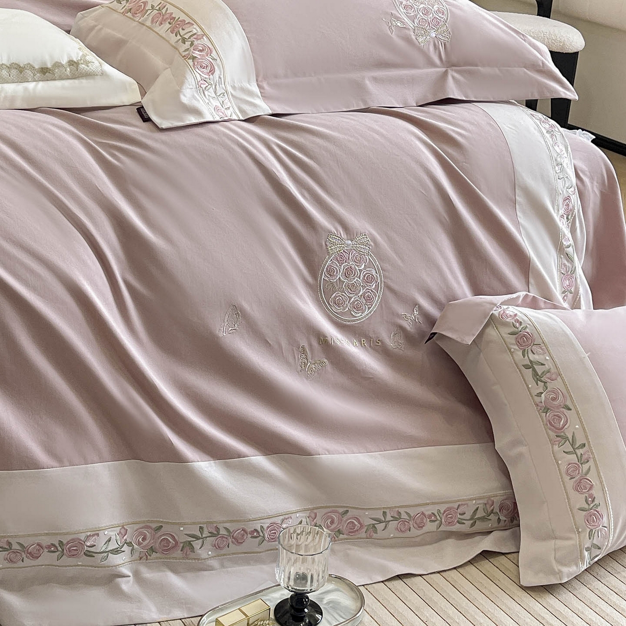 91家纺网 家纺一手货源 找家纺 （总）冬季爆款A类长绒棉加厚磨毛全棉纯棉保暖高端重工刺绣全工艺被套床单轻奢床上用品