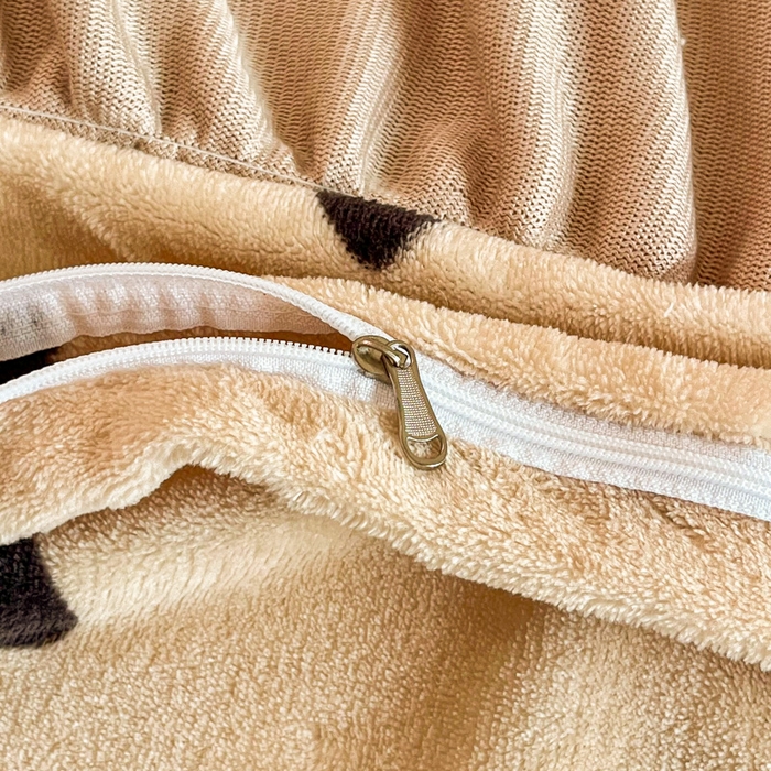 91家纺网 家纺一手货源 找家纺 梦可莱家居 2025冬季新款复古风印花牛奶绒大花边床盖四件套 复古风心灵