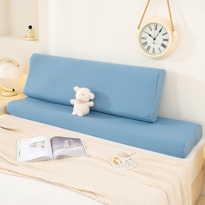 91家纺网 家纺一手货源 找家纺 （总）良佐生活 2025新款40支全棉水洗棉乳胶枕双人长枕套