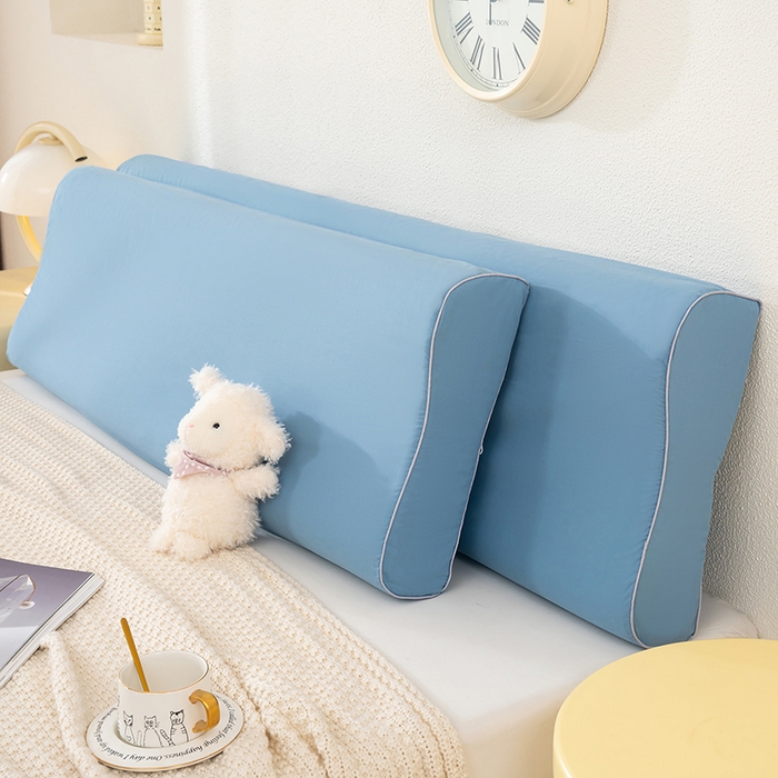 91家纺网 家纺一手货源 找家纺 （总）良佐生活 2025新款40支全棉水洗棉乳胶枕双人长枕套