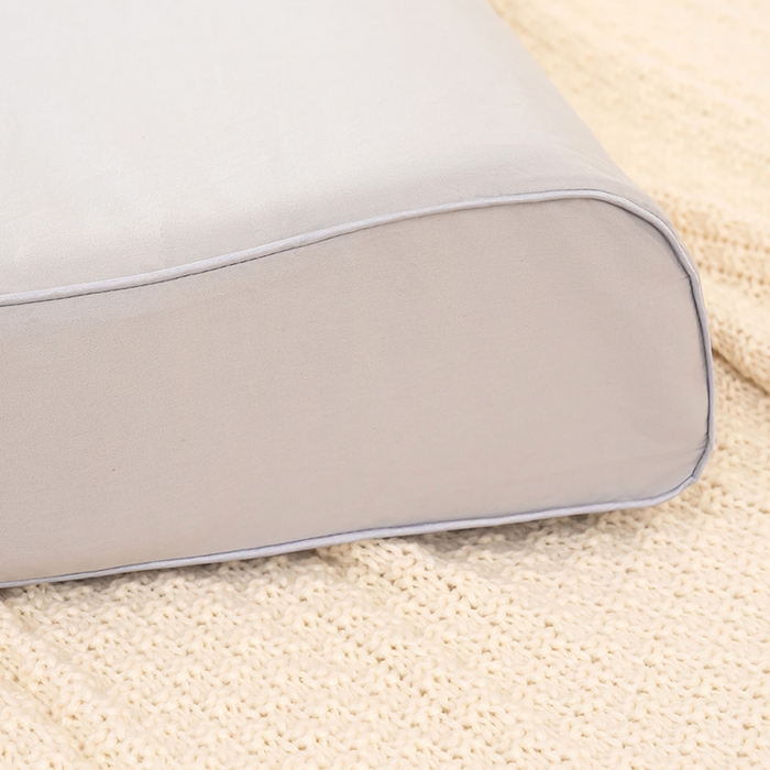 91家纺网 家纺一手货源 找家纺 良佐生活 2025新款40支全棉水洗棉乳胶枕双人长枕套 夏日冰