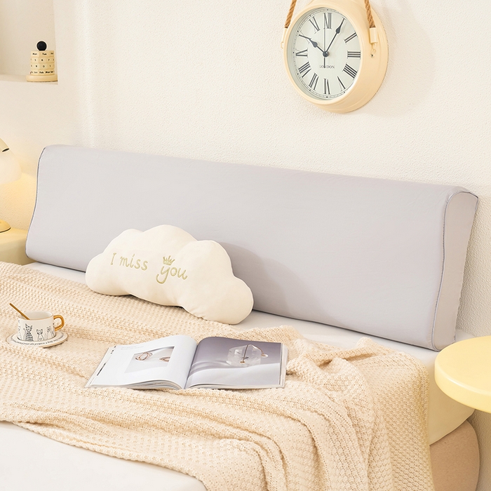 良佐生活 2025新款40支全棉水洗棉乳胶枕双人长枕套 夏日冰