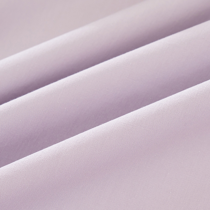 91家纺网 家纺一手货源 找家纺 良佐生活 2025新款40支全棉水洗棉乳胶枕双人长枕套 冰紫