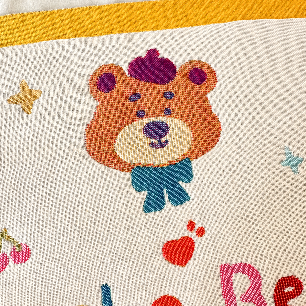 91家纺网 家纺一手货源 找家纺 沐瑟家纺 2025新款绵柔儿童纯棉纱布儿童枕巾 动物乐园