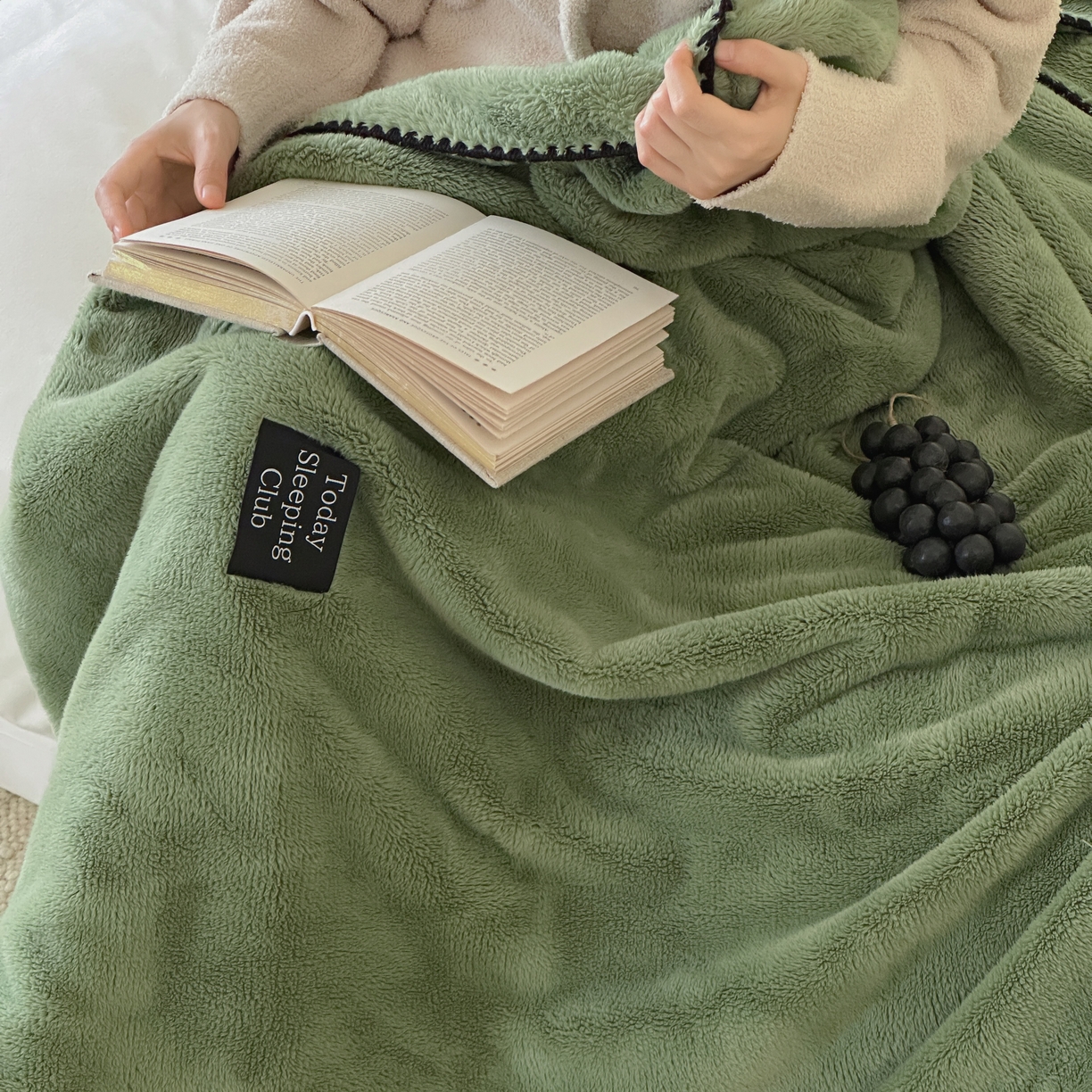 91家纺网 家纺一手货源 找家纺 （总）三味舒屋 2025新款多用纯色双面牛奶绒毛毯