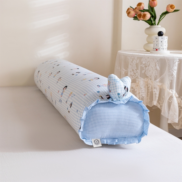 91家纺网 家纺一手货源 找家纺 卓昌枕芯 2025新款全棉双层纱孕妇枕双人枕夹腿抱枕兔耳枕 史努比-兰格