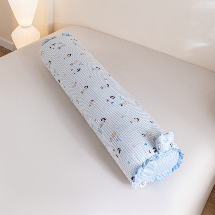 91家纺网 家纺一手货源 找家纺 卓昌枕芯 2025新款全棉双层纱孕妇枕双人枕夹腿抱枕兔耳枕 史努比-兰格