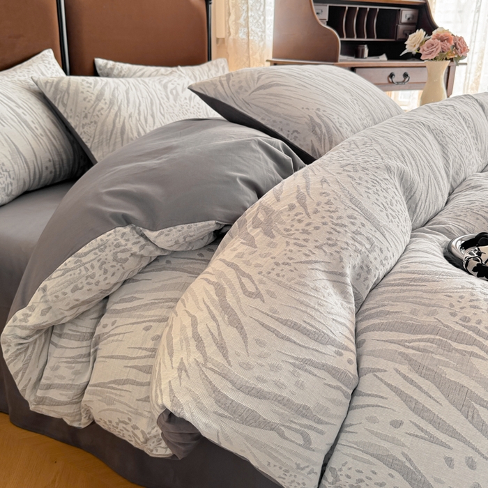 91家纺网 家纺一手货源 找家纺 （总）眠博士 2025新款全棉提花磨毛加厚保暖四件套