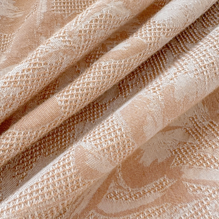 91家纺网 家纺一手货源 找家纺 眠博士 2025新款全棉提花磨毛加厚保暖四件套 提花磨毛套件-阡陌-咖