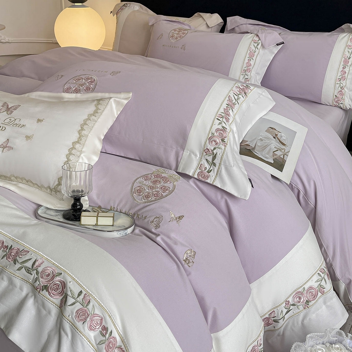 91家纺网 家纺一手货源 找家纺 （总）冬季爆款A类长绒棉加厚磨毛全棉纯棉保暖高端重工刺绣全工艺被套床单轻奢床上用品