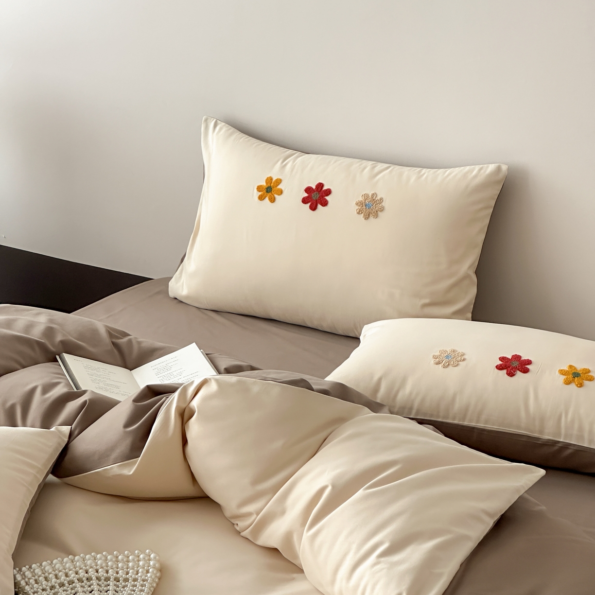 91家纺网 家纺一手货源 找家纺 （总）时亿 2025新款100支磨毛四件套-繁花系列