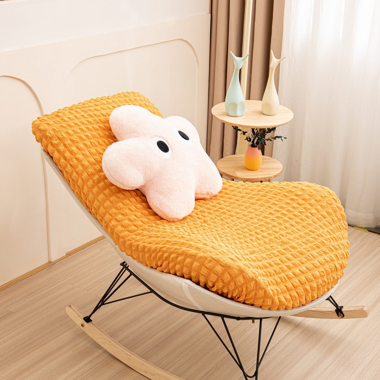 （总）沐沐家纺 2026新款泡泡纱龙虾椅套