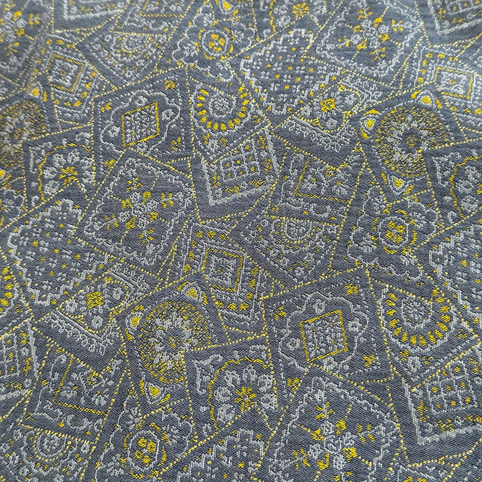 91家纺网 家纺一手货源 找家纺 全美家居 2025新款全棉色织双层纱春秋被夏被加厚冬被大豆纤维被 梦境黄