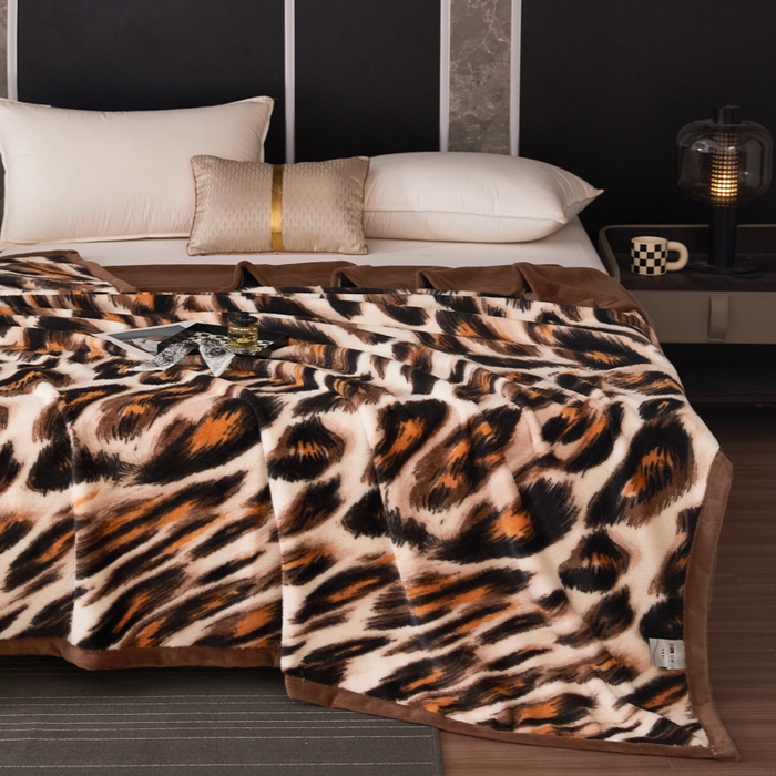 91家纺网 家纺一手货源 找家纺 （总） 2025新款仿水貂绒兔毛绒雪棉绒云貂绒拉舍尔双层复合毛毯子