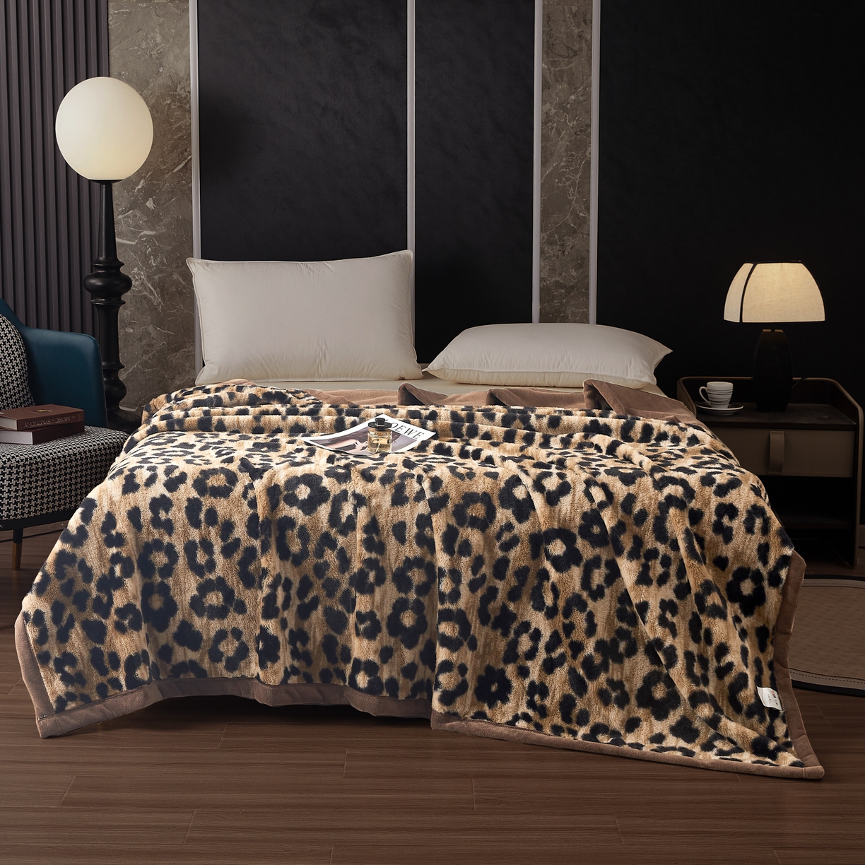 91家纺网 家纺一手货源 找家纺 （总） 2025新款仿水貂绒兔毛绒雪棉绒云貂绒拉舍尔双层复合毛毯子