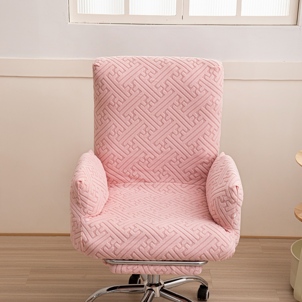 91家纺网 家纺一手货源 找家纺 （总）沐沐家纺 2026新款雅致办公椅套