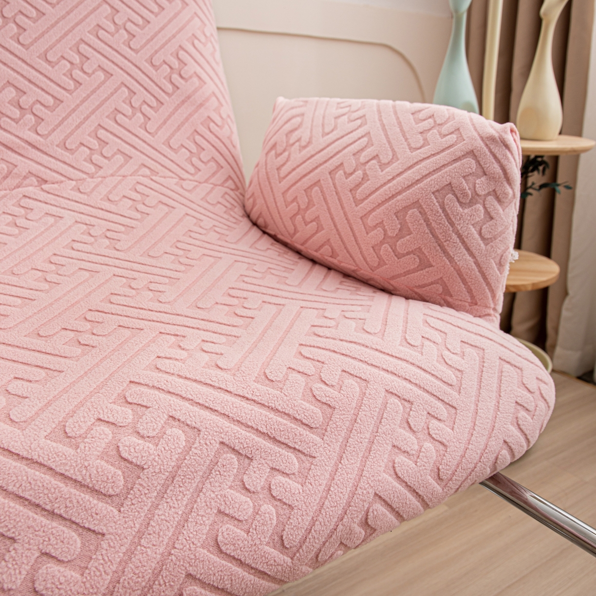 91家纺网 家纺一手货源 找家纺 （总）沐沐家纺 2026新款雅致办公椅套