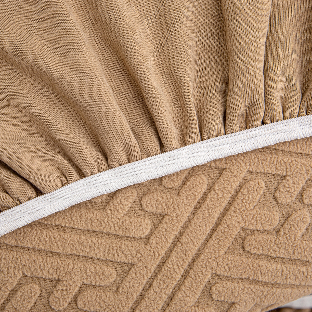 91家纺网 家纺一手货源 找家纺 沐沐家纺 2026新款雅致办公椅套 驼色