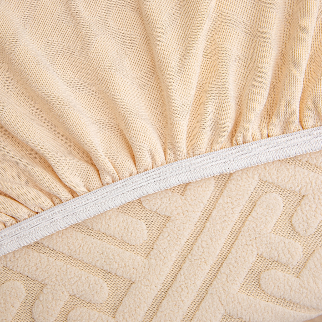 91家纺网 家纺一手货源 找家纺 沐沐家纺 2026新款雅致办公椅套 亚麻白