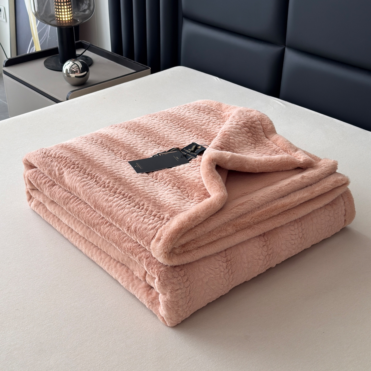 91家纺网 家纺一手货源 找家纺 （总） 2025新款双层仿水貂绒毛皮毯拉舍尔毛毯子云貂绒羊羔绒盖毯加厚双人毯