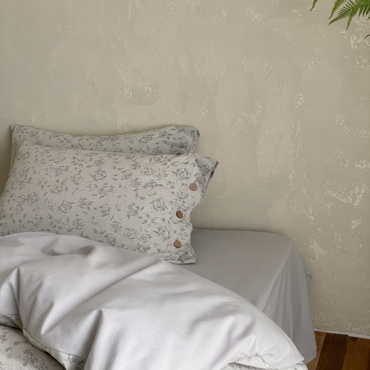 91家纺网 家纺一手货源 找家纺 旷野 2025新款全棉色织大提花100支磨毛四件套 曼塔玫瑰