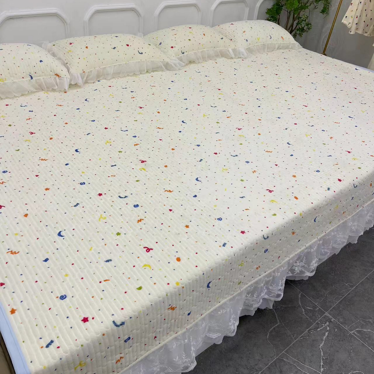 91家纺网 家纺一手货源 找家纺 （总）禧瑞谷 2025新款牛奶绒炕盖农村火炕榻榻米炕盖 可以定制