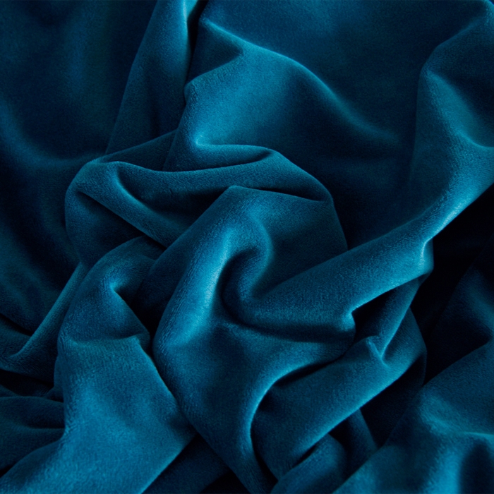 91家纺网 家纺一手货源 找家纺 米奈家居 2025新款宝宝绒压线织带四件套-法拉 法拉-深海蓝