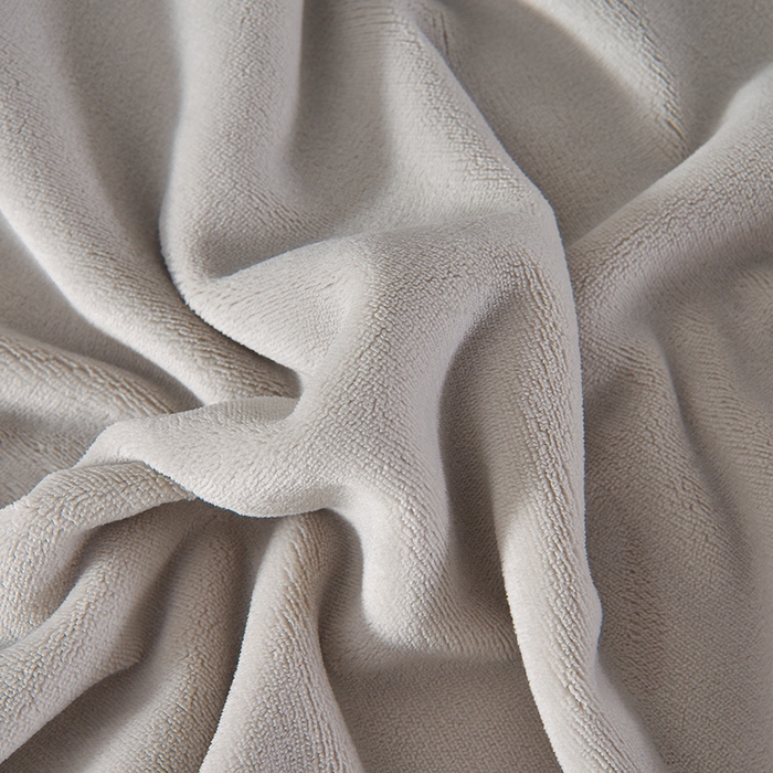 91家纺网 家纺一手货源 找家纺 米奈家居 2025新款宝宝绒撞色拼角四件套-罗兰 绅士白