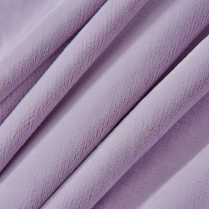 91家纺网 家纺一手货源 找家纺 米奈家居 2025新款宝宝绒撞色拼角四件套-罗兰 香芋紫