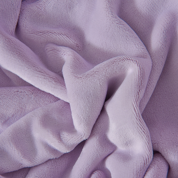 91家纺网 家纺一手货源 找家纺 米奈家居 2025新款宝宝绒撞色拼角四件套-罗兰 香芋紫