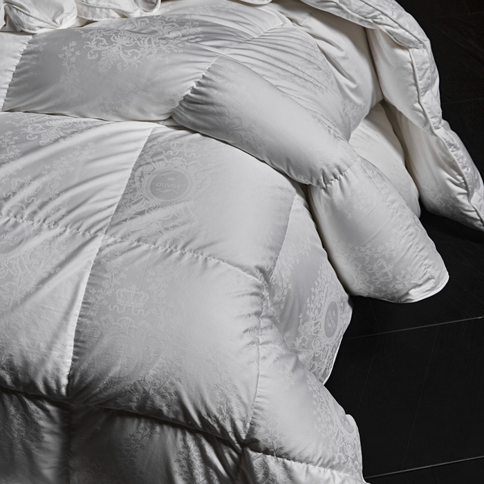 91家纺网 家纺一手货源 找家纺 （总）暖羽屋羽绒馆 2025新款鹅绒丝被芯 盛世典雅羽绒被子 双人羽毛被 2米婚庆春秋被芯