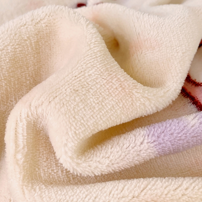 91家纺网 家纺一手货源 找家纺 YYDS网供  2025新款ins风牛奶绒四件套萌趣卡通三件套花卉单被套秋冬软fufu防静电 美乐蒂萌