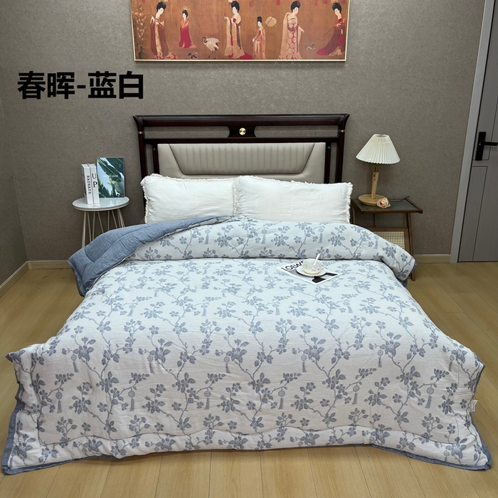 91家纺网 家纺一手货源 找家纺 （总）鲁爱家纺供货 2025新款韩版色织提花四件套