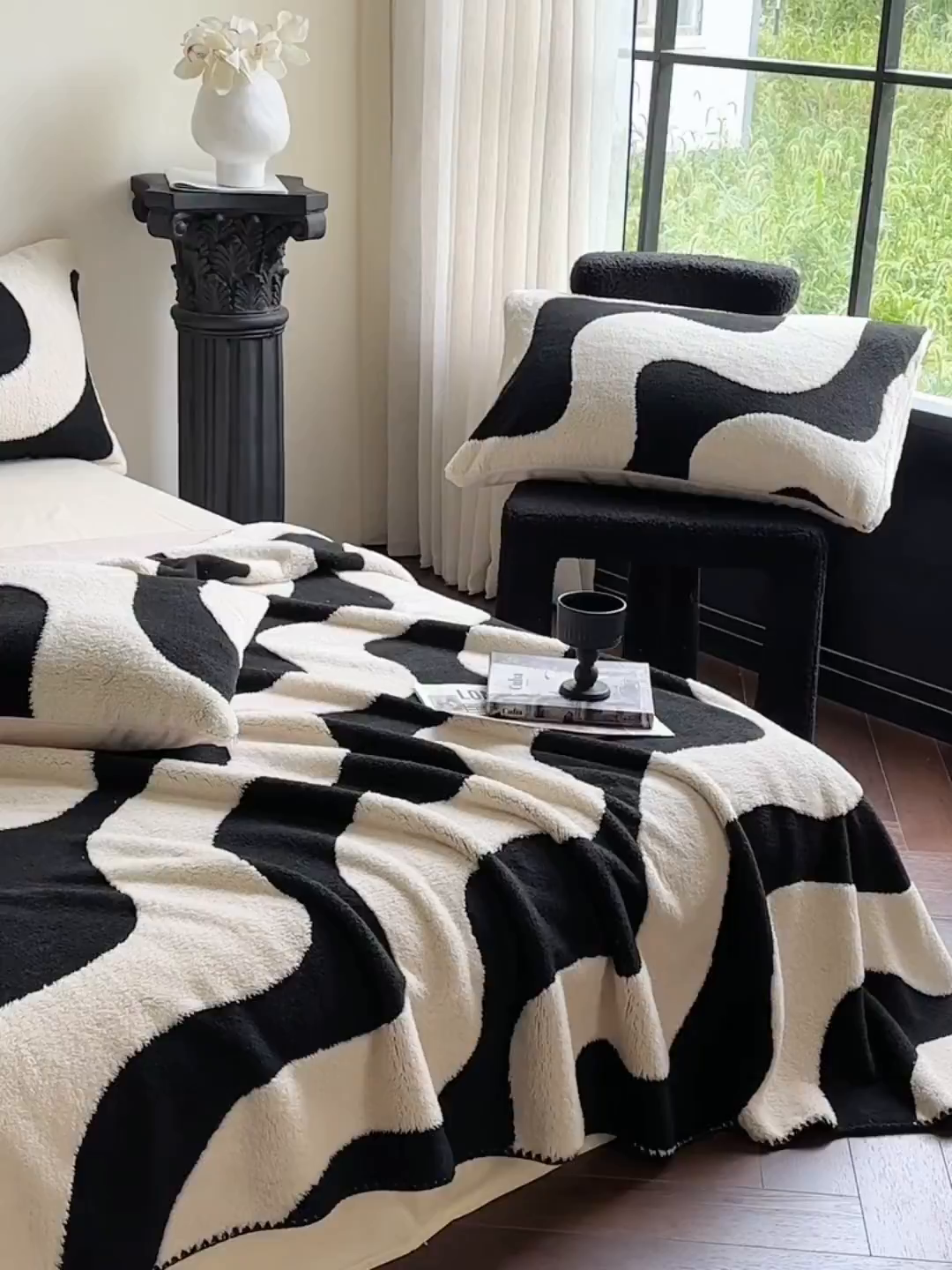 91家纺网 家纺一手货源 找家纺 （总）宜代光年 2025新款阳离子大提花复合绒毯子毛毯