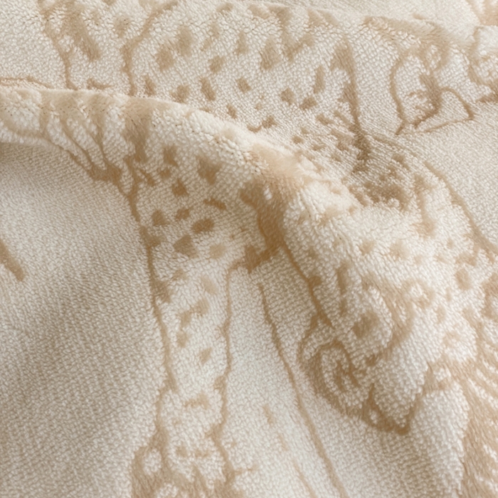 91家纺网 家纺一手货源 找家纺 （总）宜代光年 2025新款小米貂牛奶绒雕花四件套