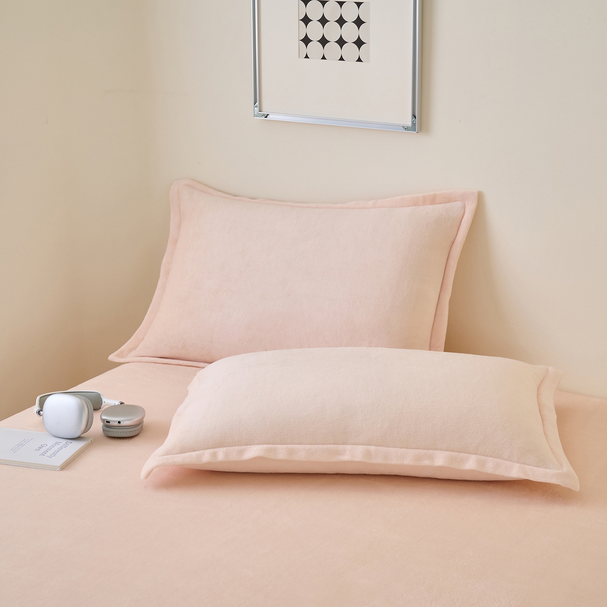 91家纺网 家纺一手货源 找家纺 （总）简爱家纺 2025新款高克重牛奶绒枕套