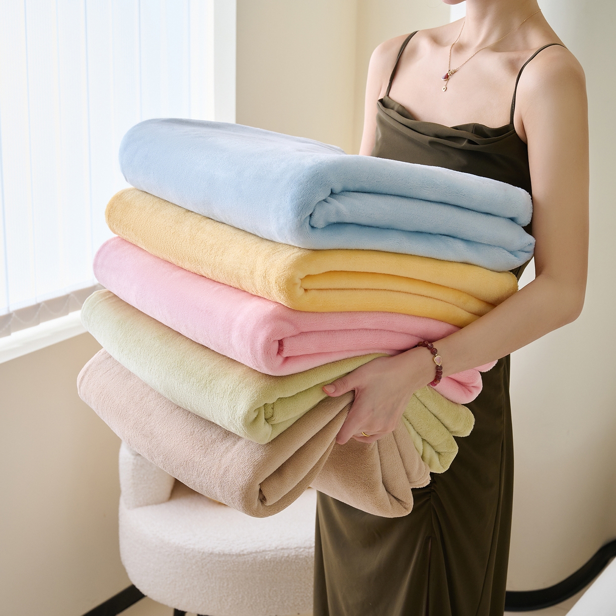 91家纺网 家纺一手货源 找家纺 （总）简爱家纺 2025新款高克重牛奶绒枕套