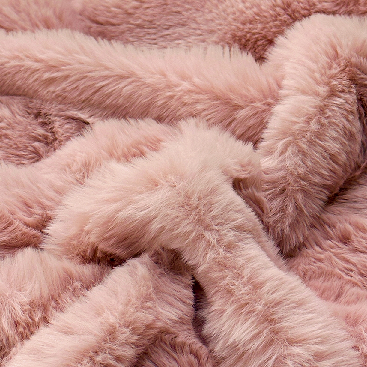 91家纺网 家纺一手货源 找家纺 宜代光年 2025新款托斯卡纳仿兔绒四件套-炫彩兔毛套件 托卡兔绒-粉色